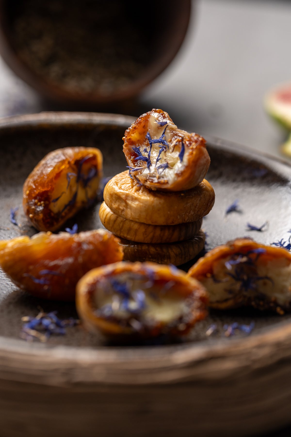 Coffret 4 .FIGUES ENROBEES 16 pièces